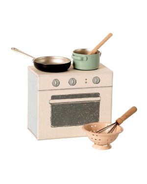 MAILEG- miniature cooking set