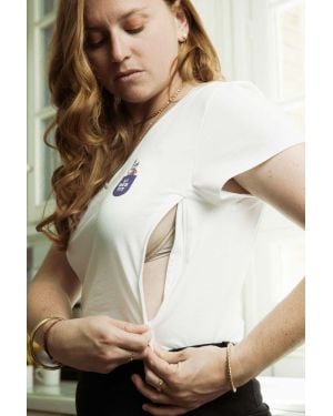 Limky - T-shirt Allaitement - Manches Courtes - "Libertit"