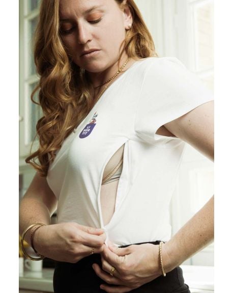 Limky - Long-sleeve Nursing t-shirt "Libertit"