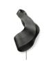 Ferm LIVING - Oyster Wall Lamp - black