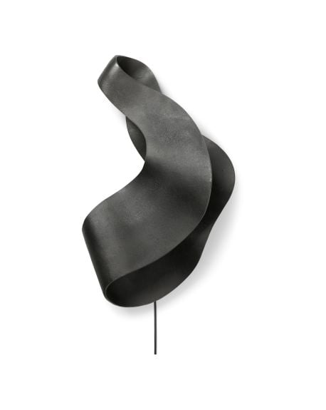 Ferm LIVING - Oyster Wall Lamp - black