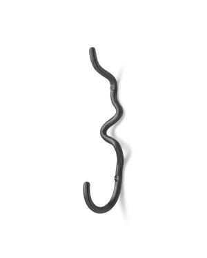 FERM LIVING - Curvature Hook - Black Brass