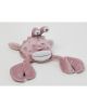 Elva Senses - Crab Clark weighted Baby Toy Pink