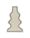 FERM LIVING - Vase Paste Curvy - beige