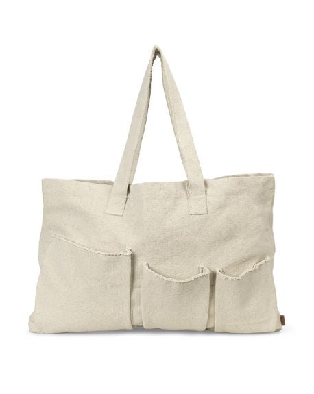 Ferm living - Pocket Weekend Bag - Off-white