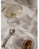 FERM LIVING - Ripple Champagne Saucers - clear - set of 2
