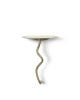 FERM LIVING - Table murale curvature - laiton