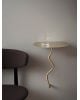 FERM LIVING - Table murale courbée - laiton