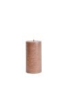Uyunï - bougie Pillar - caramel - 7,8 x 15,2