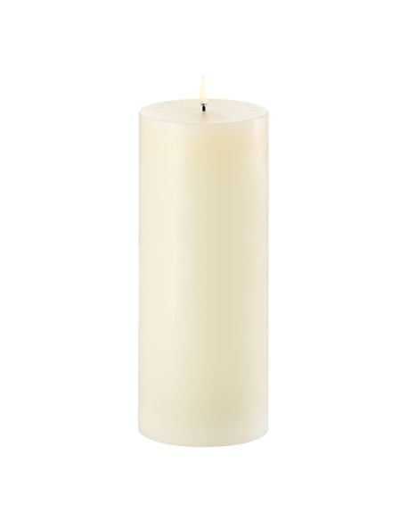Uyunï - bougie Pillar - ivory - 10,1 x 25 cm