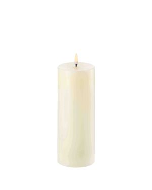 UyunÏ - Pillar candle - Ivory - 7,8 x 20,3 cm