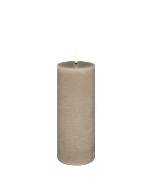 Uyunï - bougie Pillar - Ivory - 7,8 x 20,3 cm