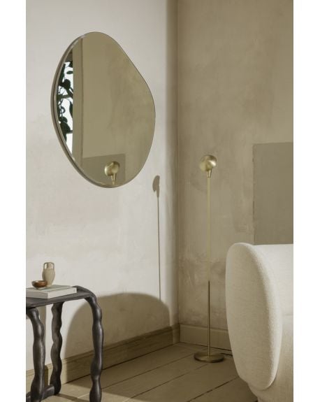 FERM LIVING - Miroir Pond - XL - Laiton