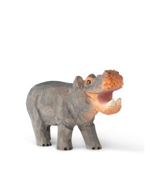 FERM LIVING KIDS - Figurine Hippo sculptée à la main