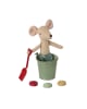 MAILEG - Set de plage - Pelle, seau et coquillages