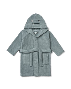Liewood - Peignoir Avec Broderie Lily - Bleu