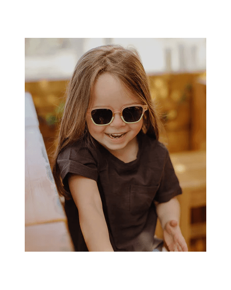 Hello Hossy - Mini Mia Sunglasses - Green and Pink - Different size