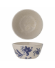 BLOOMINGVILLE - Petunia Bowl - Blue Stoneware