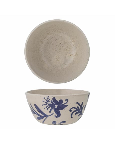 BLOOMINGVILLE - Petunia Bowl - Blue Stoneware