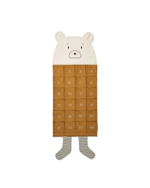 Liewood - Calendrier de Noël Klaus - Ours - Caramel