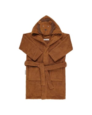 Liewood - Lily bathrobe - Lion - Golden Caramel Mix - Different sizes