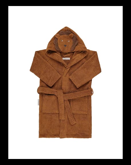 Liewood - Lily bathrobe - Lion - Golden Caramel Mix - Different sizes