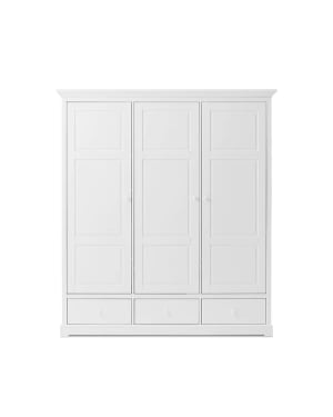 Oliver Furniture - Seaside Wardrobe 3 Doors