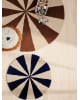 FERM LIVING - Tapis Touffeté Arch - Brique foncée - Blanc Cassé
