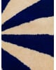 FERM LIVING - Tapis Touffeté Arch - Bleu vif - Blanc cassé