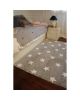 LORENA CANALS - COTON RUG STARS - BEIGE WITH CREAM STARS - 120 x 160 cm