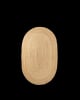 FERM LIVING - Tapis en jute Eternal - Ovale - Petit
