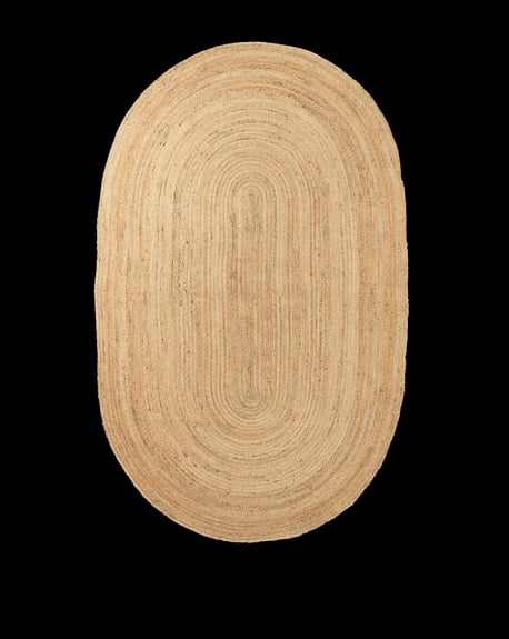 FERM LIVING - Eternal Oval Jute Rug - Small
