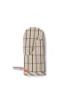 FERM LIVING - Hale Oven Mitt - Sandy and Black