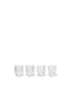 FERM LIVING - Small Ripple Glasses - Clear - Set of 4