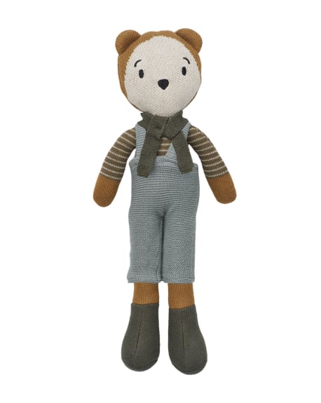 Liewood - Doudou Monsieur Robert Bear Golden Caramel