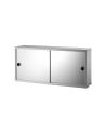 String Furniture - Caisson Porte Miroirs Coulissantes - L78 x H37 x P20