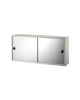 String Furniture - Caisson Porte Miroirs Coulissantes - L78 x H37 x P20