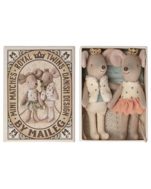 MAILEG - Princess Mouse, Little Sister in Matchbox