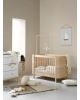 Oliver Furniture - Lit Bébé évolutif Wood Mini + - Sans kit Junior - Chêne - l 74 × L 126 × h 87 cm