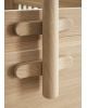 Oliver Furniture - Lit Bébé évolutif Wood Mini + - Avec kit Junior - Chêne - l 74 × L 126 × h 87 cm