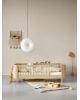 Oliver Furniture - Lit Bébé évolutif Wood Mini + - Avec kit Junior - Chêne - l 74 × L 126 × h 87 cm