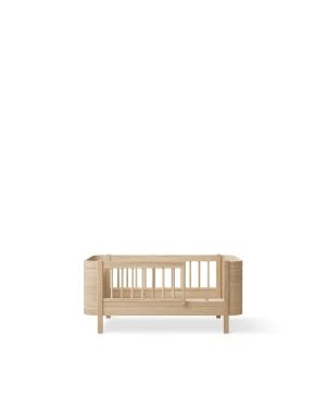 Oliver Furniture - Lit Junior évolutif Mini + - Sans kit Junior - Chêne - l 74 × L 166 × h 57,5 cm