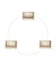 Oliver Furniture - Convertible Baby Cot Mini + - l 74 × L 126 × h 87 cm - Oak