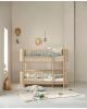 Oliver Furniture - Mid-high Bunk Bed Wood Mini + - l 74 × L 166 × h 132 cm - Oak