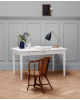 Oliver Furniture - Bureau Junior Seaside - Tiroirs avec Poignée en Cuir - L 116 × l 70 × h 64 cm