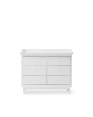 Oliver Furniture - Seaside Nursery Dresser With 6 Drawers