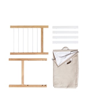 Oliver Furniture - 2 Supports coulissants et sac à linge - Seaside