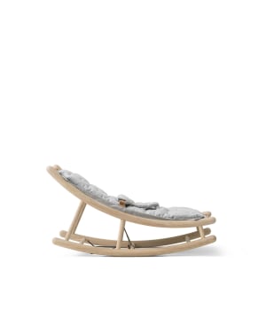 Oliver Furniture - Wood Baby and Toddler Rocker - Oak Grey
