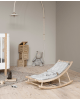 Oliver Furniture - Transat Bébé et Enfant Wood - Chêne Gris