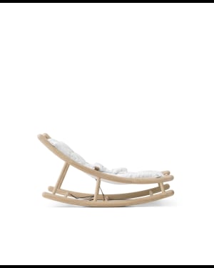 Oliver Furniture - Wood Baby and Toddler Rocker - Oak White